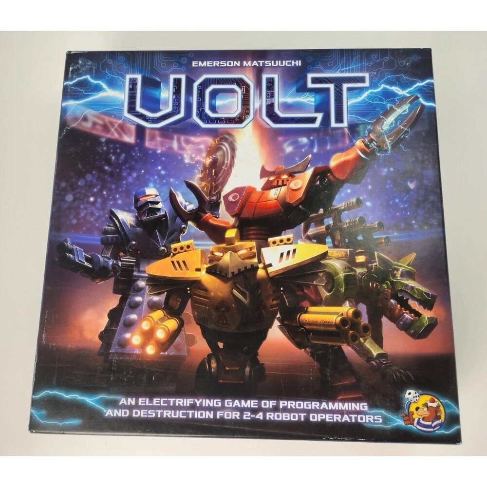 Heidelbear Volt Boad Game Strategy Robot‎ Battle Game 2-4 Players Age 10+